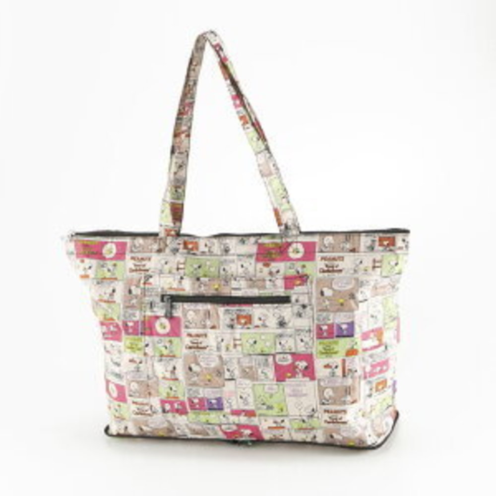 Folding Snoopy Handbag Tote Bag Hapitas
